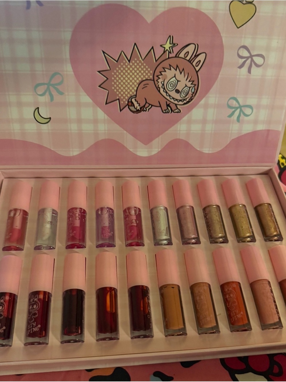 Labubu Lip Gloss Set